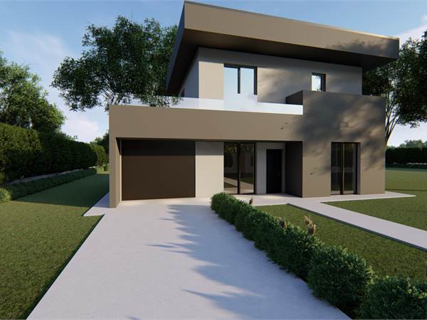 EcoLife Park | Moderna villa singola su due piani 