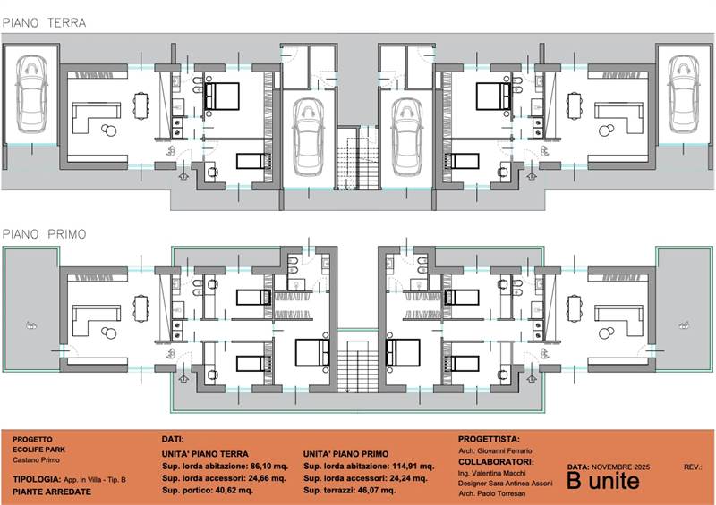 Planimetria con arredi